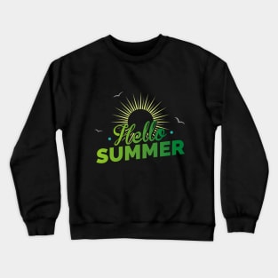 HELLO SUMMER Crewneck Sweatshirt